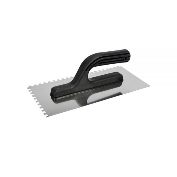 Glättekelle gezahnt 270x125mm 6x6mm