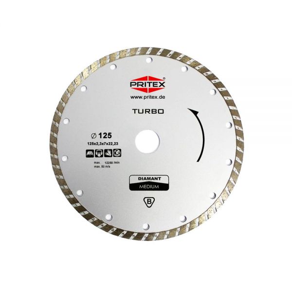 10 tlg Diamant Trennscheiben 125 mm für Nass-// Trockenschnitte